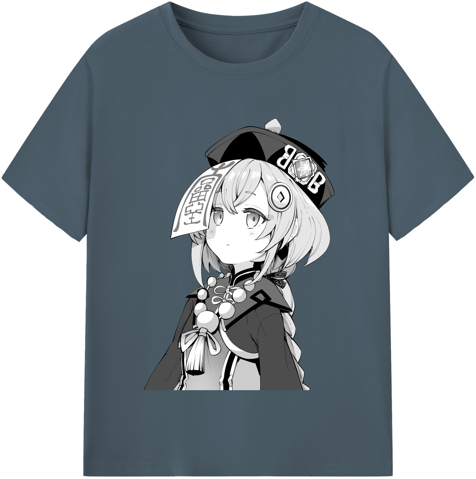 げんし神 七七 なな  genshin Nana 綿100％半袖Tシャツ（フロントプリント）
